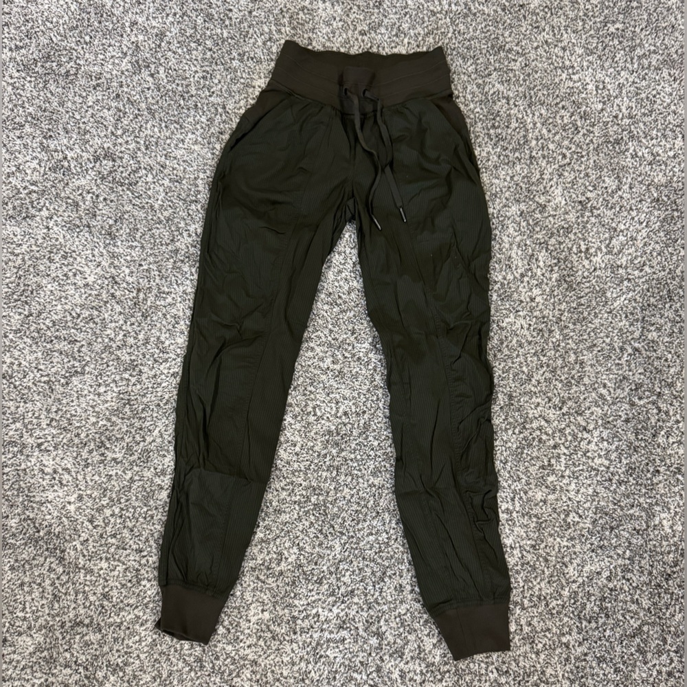 Lululemon Dance Studio Green Jogger Pants